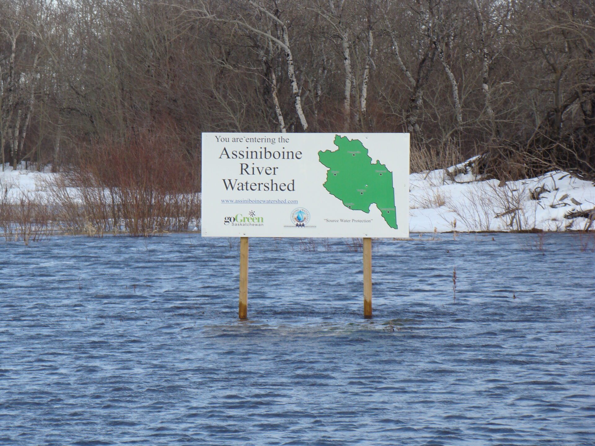 ARW sign pic Forks Whitesand-Assiniboine